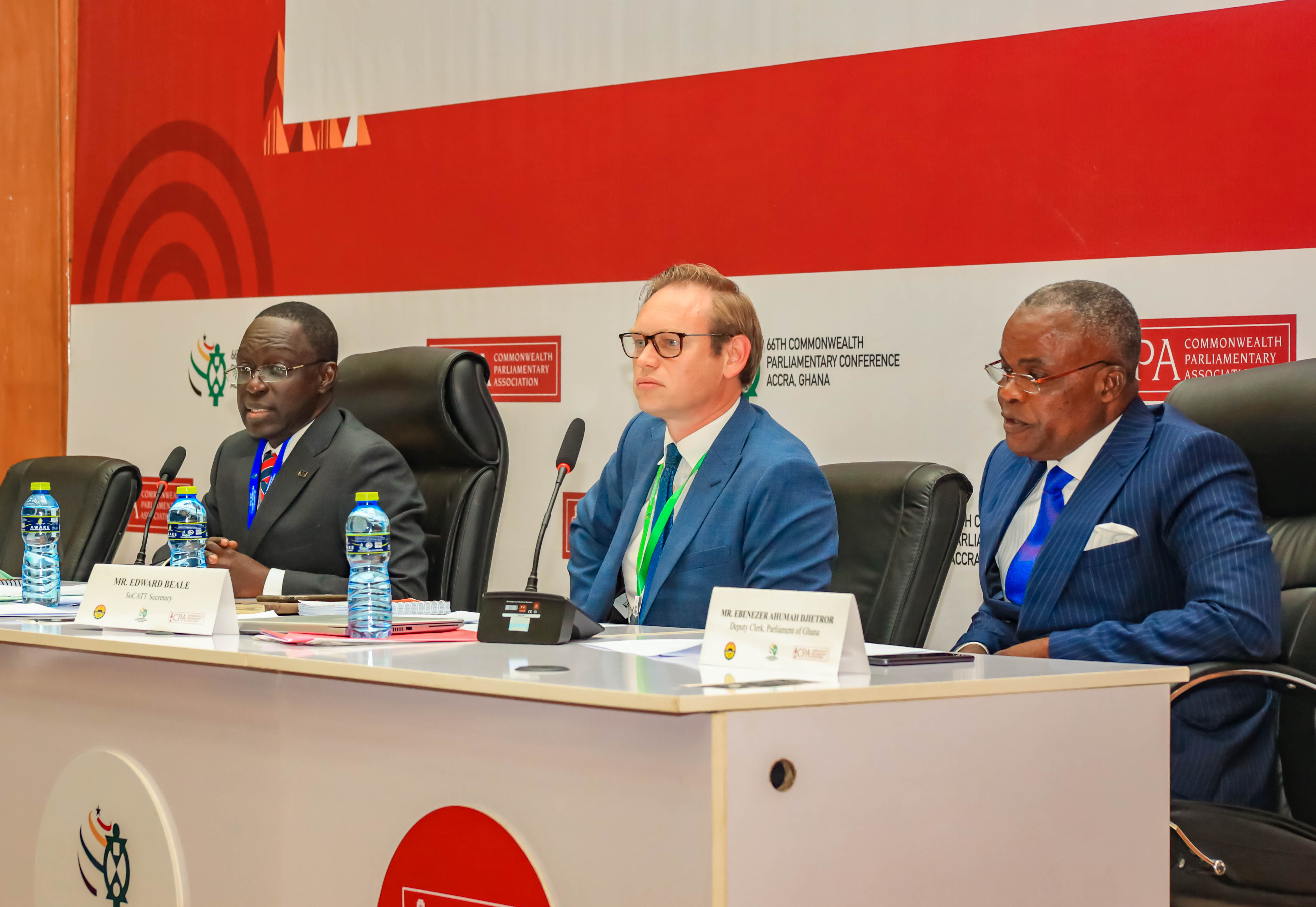 SOCATT Ghana 2023 panel addressing attendees